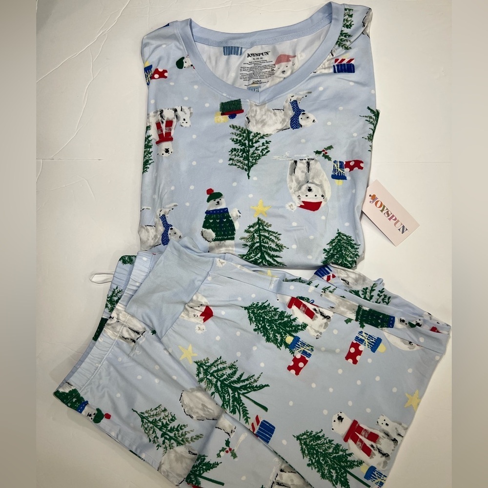 Christmas Girls pajamas New with tag - Picture 3 of 10
